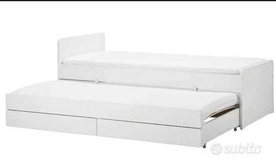 letto Ikea con cassetti più  letto  a scomparsa