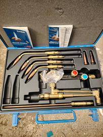 kit in cassetta per saldatura ossigeno acetilene 