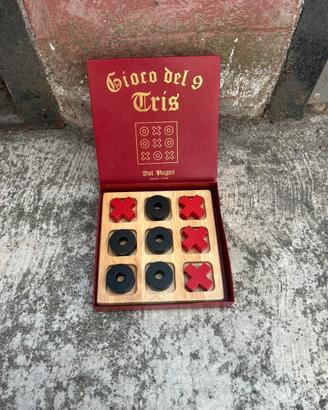 Gioco del Tris “Gioco del 9” Dal Negro in legno