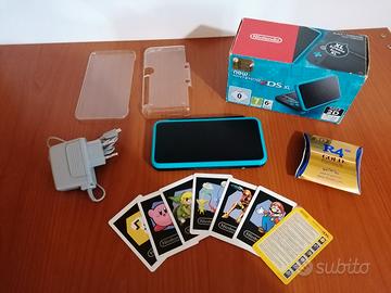 New Nintendo 2DS XL nero/blu
