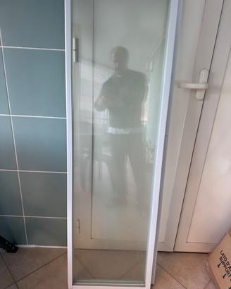 Para schizzi da vasca da bagno in vetro