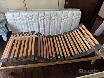 Rete elettrica singola + materasso Dorelan Nube R