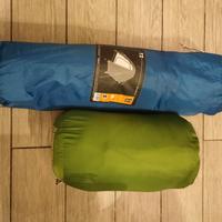 Set Campeggio Quechua: Tenda T2 (2 posti) + Sacco 