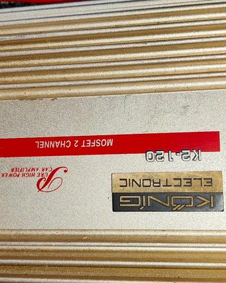 Altoparlanti più amplificatore 