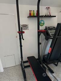 Stazione Multifunzione + panca + bilanciere