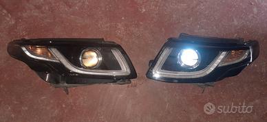 2 fari bi xenon led originali land rover evoque 20