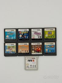 Lotto 9 giochi Nintendo DS e 3DS