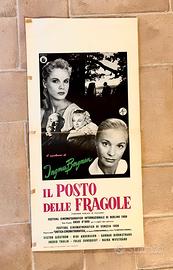 Locandina “il posto delle fragole” Ingmar Bergman