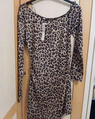 Vestito Leopardato