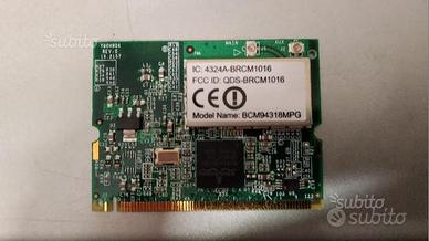 Scheda di rete wireless wifi broadcom bcm94318mpg