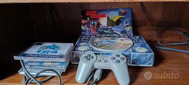 Play station 1 funzionante con controler e giochi
