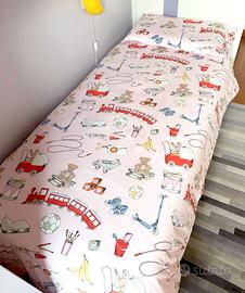 IKEA sacco copripiumino singolo bambina + federa
