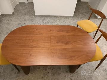 Tavolo da pranzo allungabile 160-200x90 cm