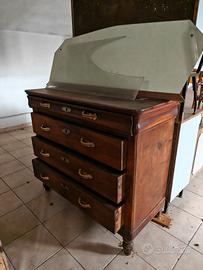 comò con cassetti vintage 