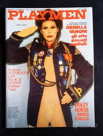 PLAYMEN DICEMBRE 1978  ORNELLA VANONI ROSA FUMETTO