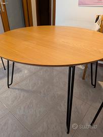 Tavolo tondo Novac allungabile 120cm-200cm