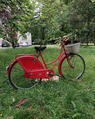 Bici da donna Carnielli rossa