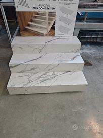 Scale gradini in gres porcellanato xcasa  
