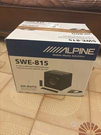 Subwoofer Alpine swe-815