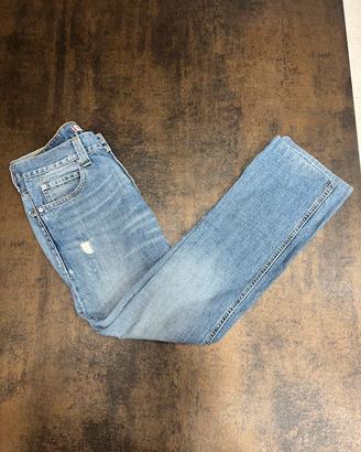 Jeans Levi's 506 Standard W30 L34 Chiaro Vintage