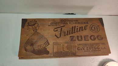 scatola fruttino zuegg anni 60