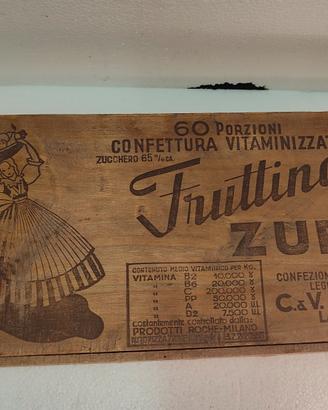 scatola fruttino zuegg anni 60