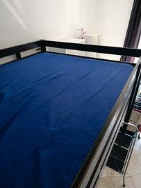 letto Ikea soppalco più materasso ikea come nuovo 