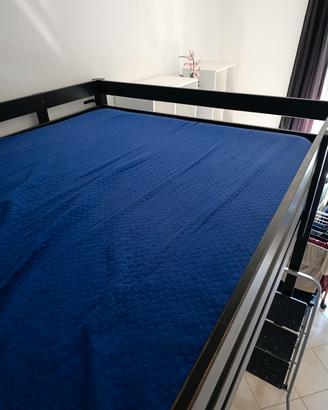 letto Ikea soppalco più materasso ikea come nuovo 
