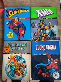 fumetti uomo ragno Superman X-Men fantastici 4