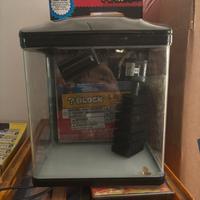 Acquario usato poco 18l