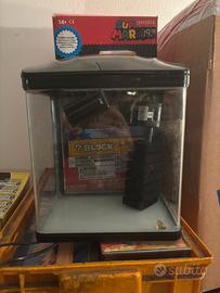 Acquario usato poco 18l