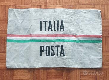 Vecchio Sacco Posta Poste Italiane Vintage Anni 80