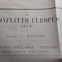 Carta topografica 1914