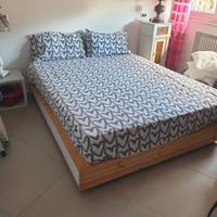Letto Matrimoniale Bianco MANDAL IKEA 