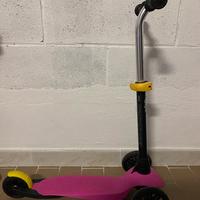 Monopattino bambino B 100 3 ruote rosa