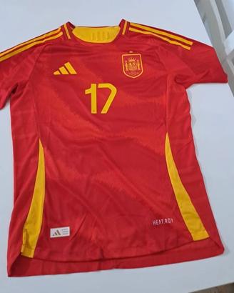 maglia spagna player version 