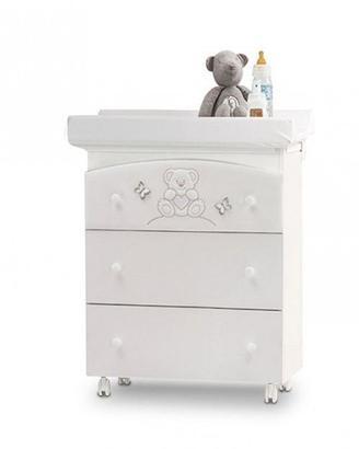 Culla e fasciatoio Azzurra design modello Sophia