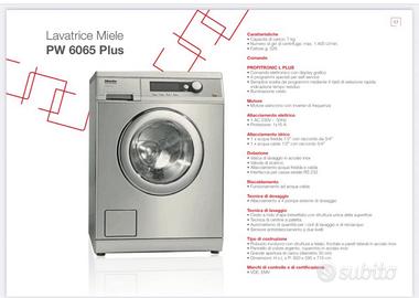 Lavatrice Miele