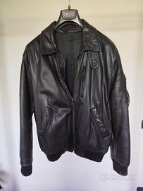 Giacca nera Maestrami in 100% vera pelle