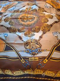 Foulard Luisa Spagnoli 100% Seta Nuovo Elegante