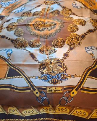 Foulard Luisa Spagnoli 100% Seta Nuovo Elegante