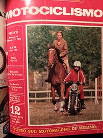 Rivista MOTOCICLISMO numero 12 del 1971