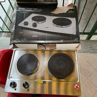 Piastra elettrica doppia