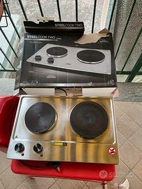 Piastra elettrica doppia