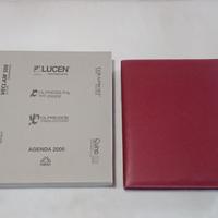 AGENDA ORGANIZER PELLE ROSSA MALESCI 2008