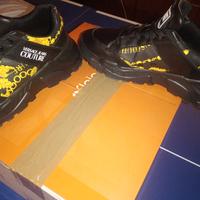 scarpe con zeppa alta versace