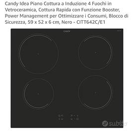 piano cottura a induzione Candy