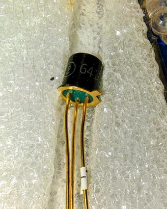 Transistor Vintage Sprague 2N861 NOS in Scatola Or
