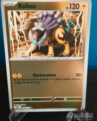 Pokemon Raikou 048/132 holo