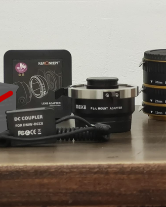 Adattatori e Tubi Macro L-Mount (Panasonic, Leica